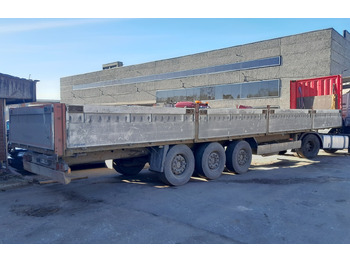 Semirimorchio cassonato/ Pianale KRONE SD