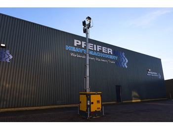 Torre faro Atlas Copco HiLight B5+KD Max Boom Height 8m, Luminosity With: foto 3