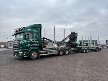 Camion trasporto legname SCANIA R 580
