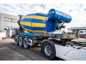 Semirimorchio betoniera MULLER BETON MIXER/MALAXEUR/MISCHER LIEBHERR 12M3: foto 2 Semirimorchio betoniera MULLER BETON MIXER/MALAXEUR/MISCHER LIEBHERR 12M3: foto 2