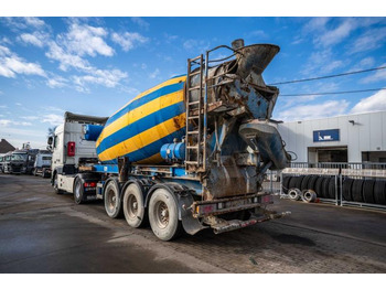 Semirimorchio betoniera MULLER BETON MIXER/MALAXEUR/MISCHER LIEBHERR 12M3: foto 5 Semirimorchio betoniera MULLER BETON MIXER/MALAXEUR/MISCHER LIEBHERR 12M3: foto 5
