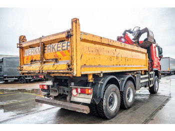 Autocarro ribaltabile, Camion con gru Mercedes ACTROS 3344 AK - HMF1643 Z2: foto 4 Autocarro ribaltabile, Camion con gru Mercedes ACTROS 3344 AK - HMF1643 Z2: foto 4