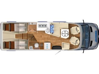 Camper profilato nuovo HYMER / ERIBA / HYMERCAR B-Klasse ML T 780 Luftfederung Hydraulikstützen: foto 1
