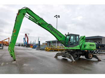 Escavatore per movimentazione per il trasporto di rifiuti Sennebogen 825 M: foto 3