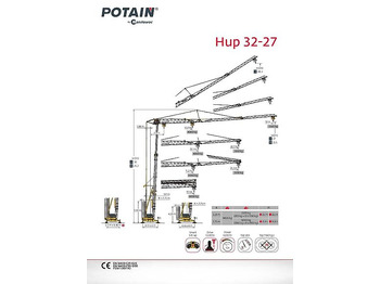 Gru automontante POTAIN