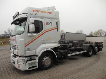 Autocarro portacontainer/ Caisse interchangeable RENAULT Premium 450