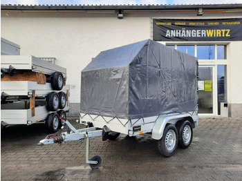 Rimorchio centinato Aluliner Planen Anhänger GTT 2000 251x126x150cm Plane aero schräg (S) 2000kg: foto 2
