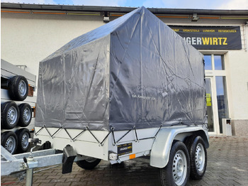 Rimorchio centinato Aluliner Planen Anhänger GTT 2000 251x126x150cm Plane aero schräg (S) 2000kg: foto 3