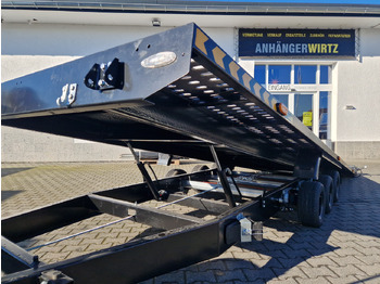 Rimorchio trasporto automezzi Cartrailer Expert 3560 easyload black 600x216cm hydr. kippbar Premium black Tridem 10" 100kmH 3500kg: foto 4