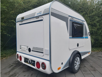 Caravan Mini Camper Mini Tommy TMC25 252x140x121cm aero V1 Küche 12V/230V 100km/H 750kg gebremst Modell 24: foto 5