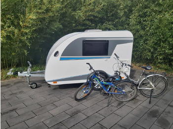 Caravan Mini Camper Mini Tommy TMC25 252x140x121cm aero V1 Küche 12V/230V 100km/H 750kg gebremst Modell 24: foto 4