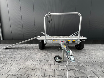 Rimorchio per moto Motorradanhänger Roadster Motocamp 1 quer 200x80cm 750kg 100km/H: foto 5