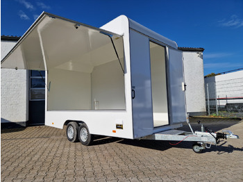 Rimorchio autonegozio Verkaufsanhänger VK 420 200 aero retro 420x200x230cm Verkaufsklappe (XL) 2000kg Abverkauf Aussteller: foto 2