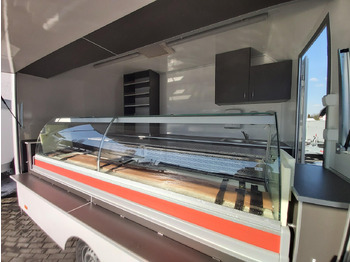 Rimorchio autonegozio Verkaufsanhänger VK P 360 200 aero 360cm Verkaufsklappe Kühlthekenausstattung Profi L 1300kg: foto 2 Rimorchio autonegozio Verkaufsanhänger VK P 360 200 aero 360cm Verkaufsklappe Kühlthekenausstattung Profi L 1300kg: foto 2