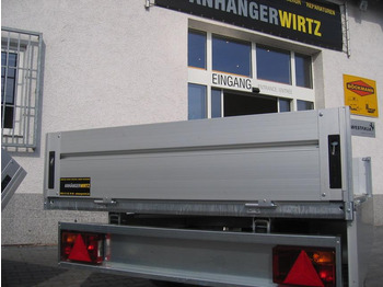 Rimorchio ribaltabile WM Meyer Kipper HLNK 1523/141 231x141x33cm Metallboden 1500kg Aktion Onlinekauf Modell 2022: foto 5