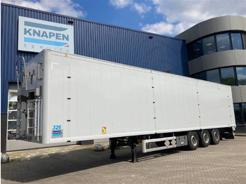 Semirimorchio piano mobile Knapen Trailers K100 - 92m3 Liftachse Floor 10mm APK/TUV 04-2025: foto 1