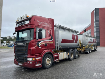 Camion cisterna Bulk transport vehicle, Scania R730 with SITE AL-41-TPIK-4AK trailer: foto 2