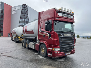 Camion cisterna Bulk transport vehicle, Scania R730 with SITE AL-41-TPIK-4AK trailer: foto 4