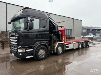 Autocarro con pianale/ Cassone fisso SCANIA R 520
