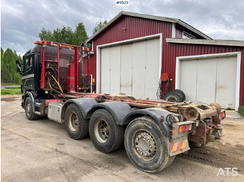 Autocarro scarrabile Scania R164 Tridem Hooklift: foto 3