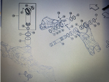 Assali e ricambi per Macchina agricola Carraro 25.55s części: foto 3