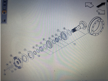 Assali e ricambi per Macchina agricola Carraro 25.55s części: foto 5
