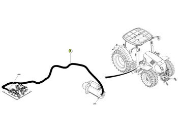 Cavi/ Fili per Trattore Claas Arion 550-520 650-620 - kabel wiązka elektryczna 0021503002: foto 4