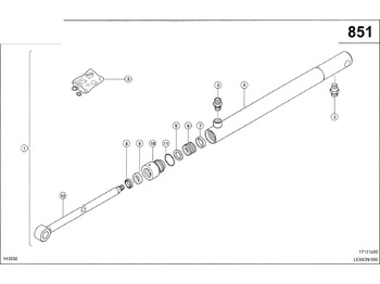 Cilindro idraulico CLAAS