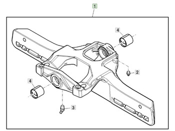 Asse anteriore JOHN DEERE