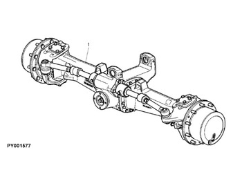 Asse anteriore JOHN DEERE