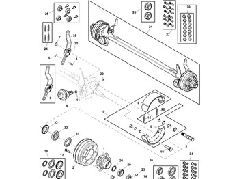 Tamburi freno JOHN DEERE