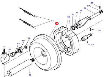Tamburi freno MASSEY FERGUSON