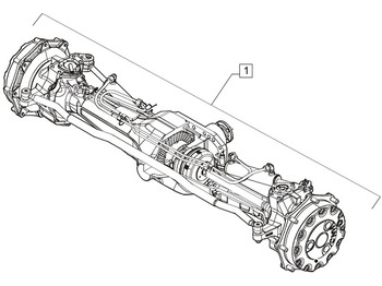 Asse anteriore NEW HOLLAND