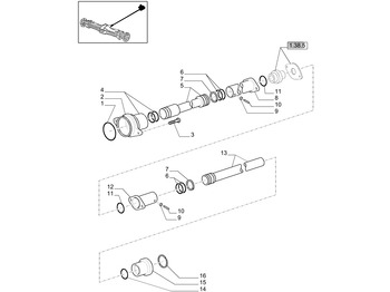 Assali e ricambi NEW HOLLAND