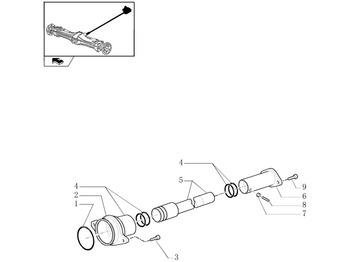Assali e ricambi NEW HOLLAND