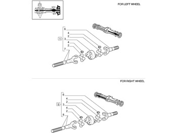 Semiasse NEW HOLLAND