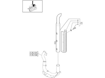 Marmitta NEW HOLLAND
