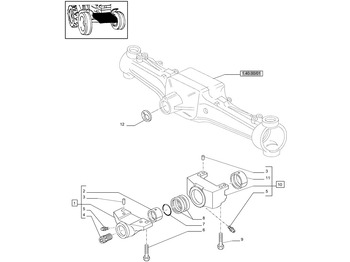 Assali e ricambi NEW HOLLAND