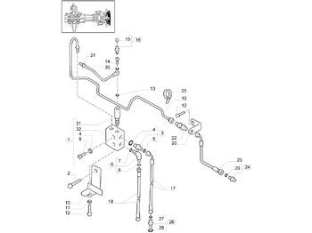 Valvola freno NEW HOLLAND