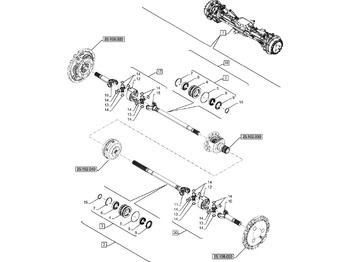 Semiasse NEW HOLLAND