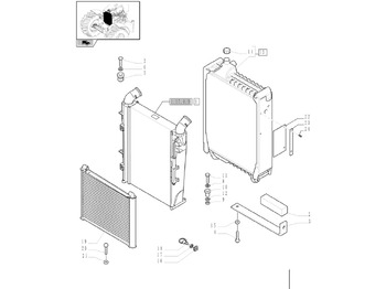 Radiatore NEW HOLLAND