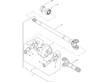 Semiasse NEW HOLLAND