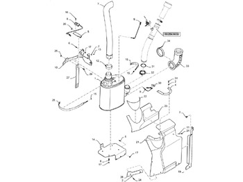 Marmitta NEW HOLLAND