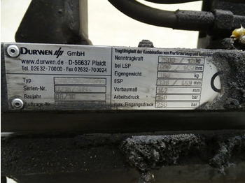 Attrezzatura per Mezzo di movimentazione Durwen RZV-S-TGZ.25.1200: foto 4 Attrezzatura per Mezzo di movimentazione Durwen RZV-S-TGZ.25.1200: foto 4