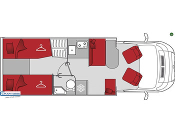 Camper profilato Solifer Emotion T 690 E Modell 2024: foto 2