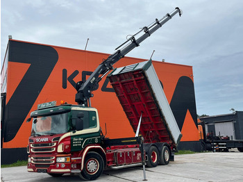 Autocarro ribaltabile SCANIA P 410