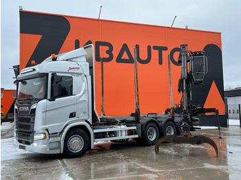 Camion trasporto legname SCANIA R 520