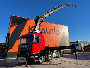 Autocarro con pianale/ Cassone fisso SCANIA R 520