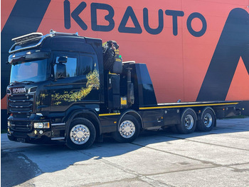 Autocarro con pianale/ Cassone fisso SCANIA R 560