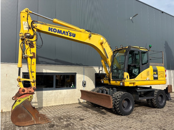 Escavatore gommato KOMATSU PW140